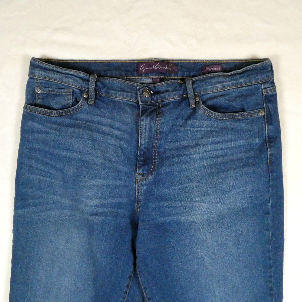 Gloria Vanderbilt Boyfriend Jeans Straight Leg Relaxed - Picture 3 of 8